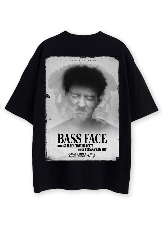 Bass Face – Volume I Black Heavy Tee