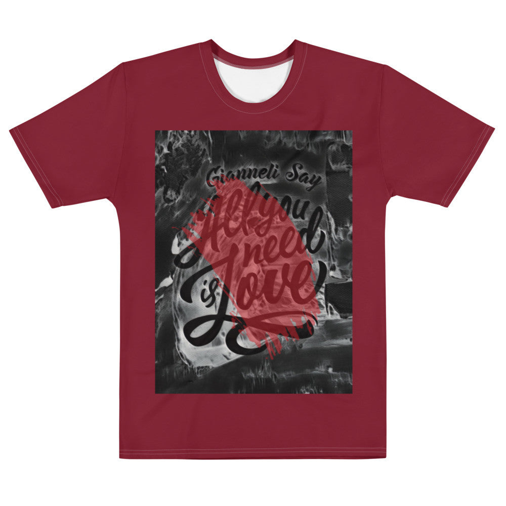 LOVE Men's t-shirt by Gianneli